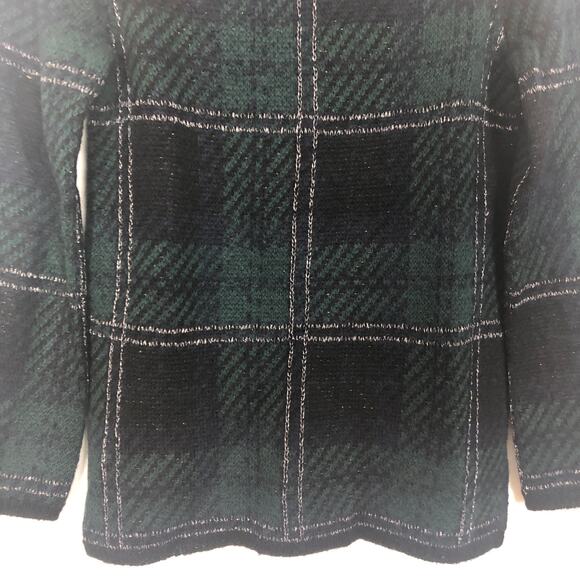 Ann Taylor Petite Wool Blend Color Block Sweater - Picture 4 of 11